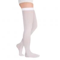 Чулки антиэмболические 2 класса компрессии с закрытым носком (широкое бедро) ID-380W "Idealista" (S)