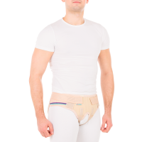 Противогрыжевый бандаж паховый Т.29.91/Т-1401 Evolution "Тривес" (бежевый, S)